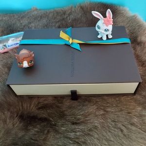 Louis Vuitton empty box.